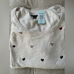 Torrid sweater new with tags
